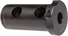 Interstate - 5/8" ID, 1-1/2" OD, 3-1/8" Length Under Head, Type LB Lathe Tool Holder Bushing - 3/8" Head Thickness - Exact Tool & Supply