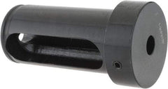 Interstate - 1/2" ID, 1-3/4" OD, 3-1/2" Length Under Head, Type Z Lathe Tool Holder Bushing - 3/4" Head Thickness, 3-1/8" Slot Length - Exact Tool & Supply