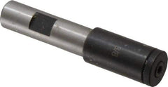 Interstate - Slitting/Slotting Saw Arbor - Straight Shank, 1/2" Shank Diam, 3.01" OAL, For 3/8" Cutter Hole Diam - Exact Tool & Supply