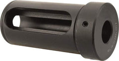 Interstate - 7/8" ID, 2" OD, 3-3/4" Length Under Head, Type Z Lathe Tool Holder Bushing - 3/4" Head Thickness, 3-3/8" Slot Length - Exact Tool & Supply