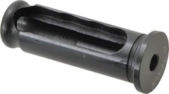 Interstate - 1/4" ID, 3/4" OD, 2-1/4" Length Under Head, Type C Lathe Tool Holder Bushing - 3/16" Head Thickness, 1-7/8" Slot Length - Exact Tool & Supply