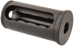 Interstate - 5/8" ID, 1-3/4" OD, 3-1/2" Length Under Head, Type C Lathe Tool Holder Bushing - 3/16" Head Thickness, 3-1/8" Slot Length - Exact Tool & Supply