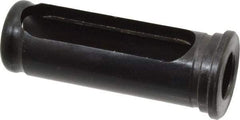 Interstate - 5/8" ID, 1" OD, 2-3/4" Length Under Head, Type C Lathe Tool Holder Bushing - 3/16" Head Thickness, 2-3/8" Slot Length - Exact Tool & Supply