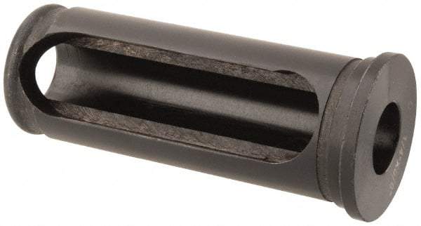 Interstate - 5/8" ID, 1-1/4" OD, 3-1/4" Length Under Head, Type C Lathe Tool Holder Bushing - 3/16" Head Thickness, 2-7/8" Slot Length - Exact Tool & Supply