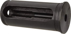 Interstate - 3/8" ID, 1-1/2" OD, 3-3/8" Length Under Head, Type C Lathe Tool Holder Bushing - 3/16" Head Thickness, 3" Slot Length - Exact Tool & Supply