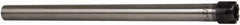 Interstate - 0.019" to 0.276" Capacity, Straight Shank, ER11 Collet Chuck - 1/2" Shank Diam - Exact Tool & Supply