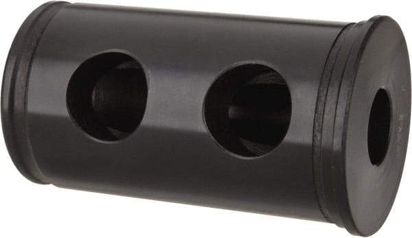 Interstate - 3/4" ID, 2" OD, 3-1/2" Length Under Head, Type J Lathe Tool Holder Bushing - 3/16" Head Thickness - Exact Tool & Supply
