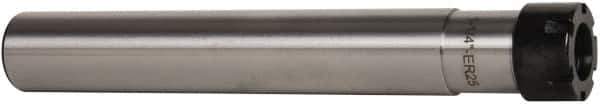 Interstate - 0.039" to 0.63" Capacity, Straight Shank, ER25 Collet Chuck - 1-1/4" Shank Diam - Exact Tool & Supply