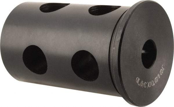 Interstate - 3/4" ID, 2-1/2" OD, 4" Length Under Head, Type J Lathe Tool Holder Bushing - Type J, 0.333 Inch Thick Head - Exact Tool & Supply
