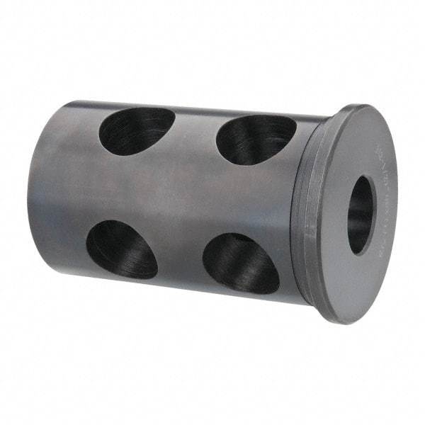 Interstate - 1" ID, 2-1/2" OD, 4" Length Under Head, Type J Lathe Tool Holder Bushing - Type J, 0.333 Inch Thick Head - Exact Tool & Supply