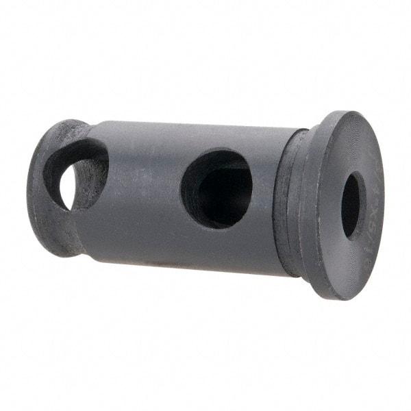 Interstate - 5/16" ID, 3/4" OD, 1-1/2" Length Under Head, Type J Lathe Tool Holder Bushing - 3/16" Head Thickness - Exact Tool & Supply
