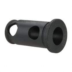 Interstate - 1/2" ID, 3/4" OD, 1-1/2" Length Under Head, Type J Lathe Tool Holder Bushing - 3/16" Head Thickness - Exact Tool & Supply