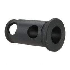 Interstate - 1/2" ID, 3/4" OD, 1-1/2" Length Under Head, Type J Lathe Tool Holder Bushing - 3/16" Head Thickness - Exact Tool & Supply