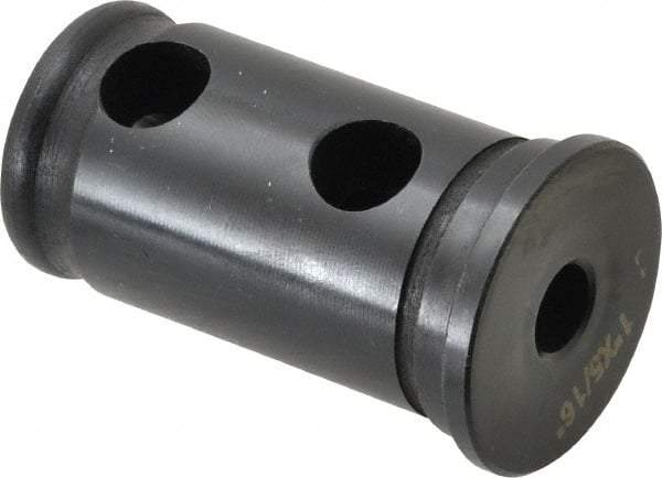 Interstate - 5/16" ID, 1" OD, 1-3/4" Length Under Head, Type J Lathe Tool Holder Bushing - Type J, 0.265 Inch Thick Head - Exact Tool & Supply