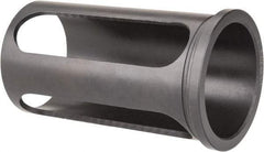 Interstate - 2-1/4" ID, 2-1/2" OD, 4-1/2" Length Under Head, Type C Lathe Tool Holder Bushing - 4-1/8" Slot Length - Exact Tool & Supply