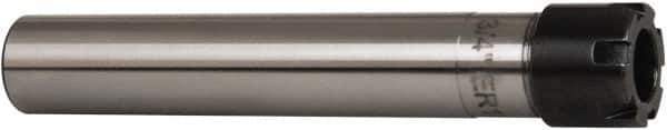 Interstate - 1" Projection, Straight Shank, ER16 Collet Chuck - 4.93" OAL, 3/4" Shank Diam - Exact Tool & Supply