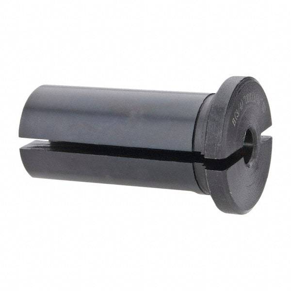 Interstate - 1/4" ID, 3/4" OD, 1-1/2" Length Under Head, Type B Lathe Tool Holder Bushing - Type B, 0.19 Inch Thick Head - Exact Tool & Supply