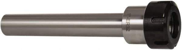 Interstate - 1" Projection, Straight Shank, ER32 Collet Chuck - 6.2" OAL, 1" Shank Diam - Exact Tool & Supply