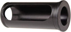 Interstate - 1" ID, 1-1/2" OD, 3-3/8" Length Under Head, Type C Lathe Tool Holder Bushing - 3/16" Head Thickness, 3" Slot Length - Exact Tool & Supply