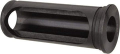 Interstate - 3/4" ID, 1-1/4" OD, 3-1/4" Length Under Head, Type C Lathe Tool Holder Bushing - 3/16" Head Thickness, 2-7/8" Slot Length - Exact Tool & Supply