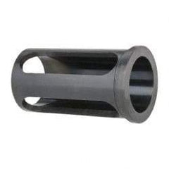 Interstate - 2" ID, 2-1/2" OD, 4-1/2" Length Under Head, Type C Lathe Tool Holder Bushing - 4-1/8" Slot Length - Exact Tool & Supply