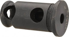 Interstate - 1/4" ID, 3/4" OD, 1-1/2" Length Under Head, Type J Lathe Tool Holder Bushing - 3/16" Head Thickness - Exact Tool & Supply