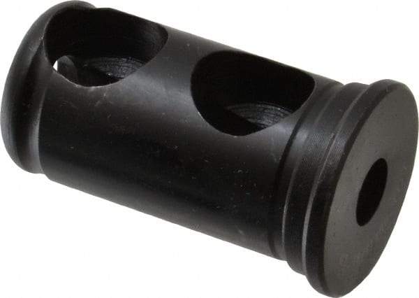 Interstate - 3/8" ID, 1" OD, 1-3/4" Length Under Head, Type J Lathe Tool Holder Bushing - 3/16" Head Thickness - Exact Tool & Supply