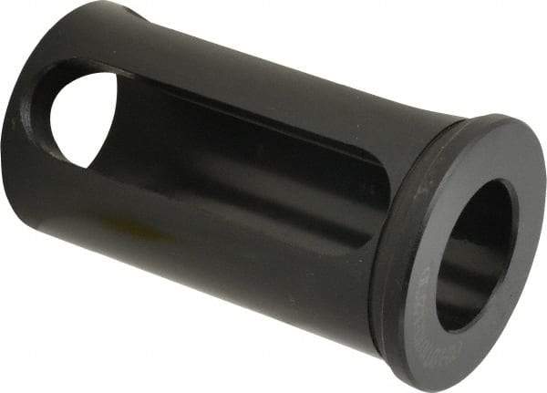 Interstate - 1-1/2" ID, 2-1/2" OD, 4-1/2" Length Under Head, Type C Lathe Tool Holder Bushing - 4-1/8" Slot Length - Exact Tool & Supply