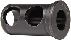 Interstate - 5/8" ID, 1" OD, 1-3/4" Length Under Head, Type J Lathe Tool Holder Bushing - 3/16" Head Thickness - Exact Tool & Supply