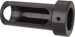 Interstate - 1-1/4" ID, 1-1/2" OD, 3-1/4" Length Under Head, Type Z Lathe Tool Holder Bushing - 3/4" Head Thickness, 2-7/8" Slot Length - Exact Tool & Supply