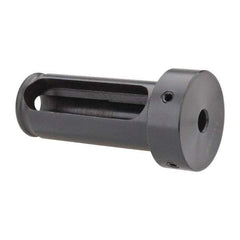 Interstate - 3/8" ID, 1-1/4" OD, 3" Length Under Head, Type Z Lathe Tool Holder Bushing - 5/8" Head Thickness, 2-5/8" Slot Length - Exact Tool & Supply