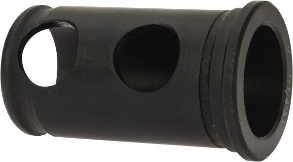 Interstate - 1" ID, 1-1/4" OD, 2-1/8" Length Under Head, Type J Lathe Tool Holder Bushing - 3/16" Head Thickness - Exact Tool & Supply