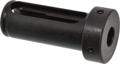 Interstate - 5/8" ID, 1-1/4" OD, 3" Length Under Head, Type Z Lathe Tool Holder Bushing - 5/8" Head Thickness, 2-5/8" Slot Length - Exact Tool & Supply