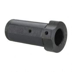 Interstate - 1" ID, 1-1/2" OD, 3-5/32" Length Under Head, Type LBF Lathe Tool Holder Bushing - 5/8" Head Thickness - Exact Tool & Supply