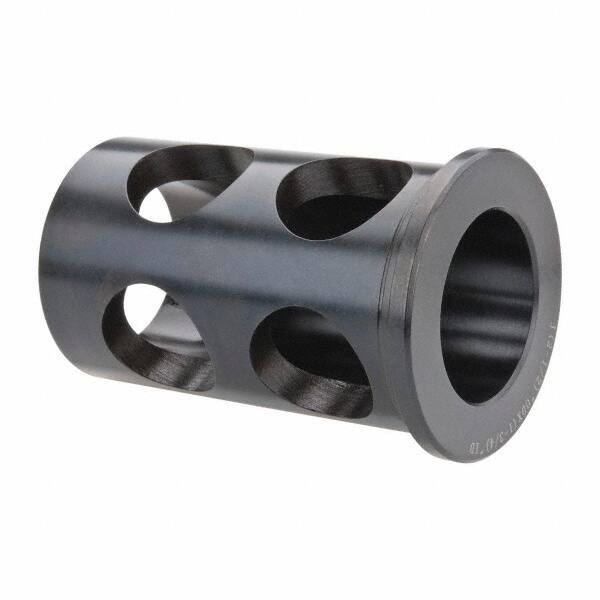 Interstate - 1-3/4" ID, 2-1/2" OD, 4" Length Under Head, Type J Lathe Tool Holder Bushing - Type J, 0.333 Inch Thick Head - Exact Tool & Supply