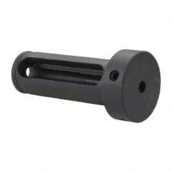 Interstate - 1/4" ID, 1" OD, 2-3/4" Length Under Head, Type Z Lathe Tool Holder Bushing - 1/2" Head Thickness, 2-3/8" Slot Length - Exact Tool & Supply