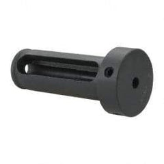 Interstate - 1/4" ID, 1" OD, 2-3/4" Length Under Head, Type Z Lathe Tool Holder Bushing - 1/2" Head Thickness, 2-3/8" Slot Length - Exact Tool & Supply