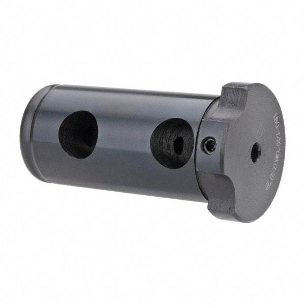 Interstate - 1/4" ID, 1-1/2" OD, 3-1/8" Length Under Head, Type LB Lathe Tool Holder Bushing - 3/8" Head Thickness - Exact Tool & Supply