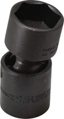 Proto - 1/2" Drive 1-1/16" Standard Universal Impact Socket - 6 Points, 3" OAL - Exact Tool & Supply