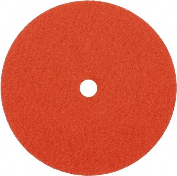 Norton - 9-1/8" Diam 7/8" Hole 24 Grit Fiber Disc - Ceramic, Series R980P - Exact Tool & Supply