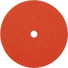 Norton - 9-1/8" Diam 7/8" Hole 24 Grit Fiber Disc - Ceramic, Series R980P - Exact Tool & Supply