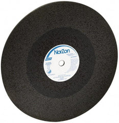 Norton - 24" Zirconia Alumina Cutoff Wheel - 7/32" Thick, 1-3/4" Arbor, 2,260 Max RPM, Use with Stationary Grinders - Exact Tool & Supply