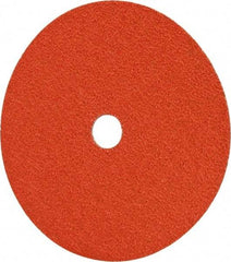 Norton - 7" Diam 7/8" Hole 36 Grit Fiber Disc - Medium Grade, Ceramic, Series R980P - Exact Tool & Supply