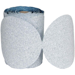 Norton - 5" Diam, 600 Grit Ceramic Adhesive PSA Disc - Exact Tool & Supply