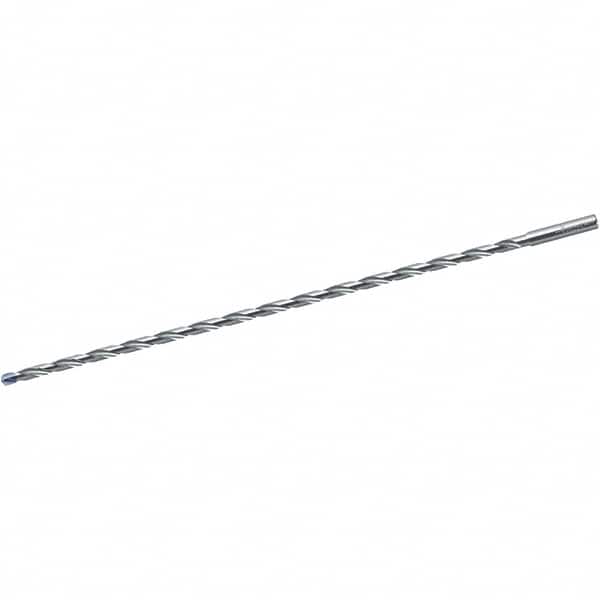 Walter-Titex - 5/16" 2-Flute Solid Carbide Extra Length Drill Bit - Exact Tool & Supply
