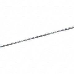 Walter-Titex - 5/16" 2-Flute Solid Carbide Extra Length Drill Bit - Exact Tool & Supply