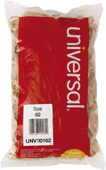UNIVERSAL - 2-1/2" Circumference, 1/4" Wide, Standard Office Rubber Band Strapping - 490 Pieces - Exact Tool & Supply