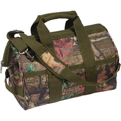 Bucket Boss - 16 Pocket, Polyester, Camouflage Tool Bag - Exact Tool & Supply