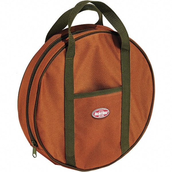 Bucket Boss - 1 Pocket, Polyester, Brown & Green Cable & Tool Bag - Exact Tool & Supply