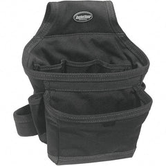 Bucket Boss - 11 Pocket General Purpose Holster - Ballistic Nylon, Black - Exact Tool & Supply